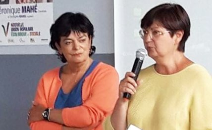 Michelle Meunier s�natrice de Loire-Atlantique soutient V�ronique Mah�
